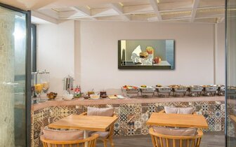 Senses Blue Boutique Hotel - reštaurácia - letecký zájazd CK Turancar - Kréta, Hersonissos