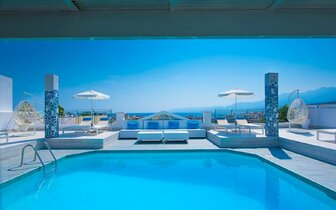 Senses Blue Boutique Hotel - strešný bazén - letecký zájazd CK Turancar - Kréta, Hersonissos