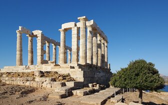 Mys Sunion-Poseidónov chrám-Veľká cesta Gréckom za pokladmi tisícročí-poznávací zájazd CK TURANCAR