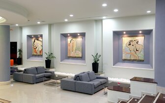Hotel Sol By Melia Cosmopolitan Rhodes - lobby - letecký zájazd CK Turancar - Ixia, Rodos Hotel Sol By Melia Cosmopolitan Rhodes - lobby - letecký zájazd CK Turancar - Ixia, Rodos