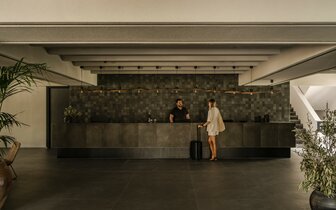 Hotel Cook´s Club - recepcia - letecký zájazd CK Turancar - Kolymbia, Rodos Hotel Cook´s Club - recepcia - letecký zájazd CK Turancar - Kolymbia, Rodos