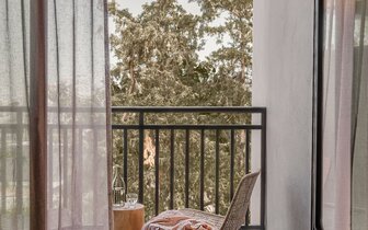Hotel Cook´s Club - balkón - letecký zájazd CK Turancar - Kolymbia, Rodos Hotel Cook´s Club - balkón - letecký zájazd CK Turancar - Kolymbia, Rodos