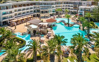 Hotel D´Andrea Mare beach - hotelový areál - letecký zájazd CK Turancar - Ialyssos, Rodos