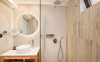 Hotel D´Andrea Mare beach - kúpelňa - letecký zájazd CK Turancar - Ialyssos, Rodos