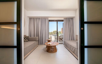 Hotel D´Andrea Mare beach - suita s výhľadom do záhrady - letecký zájazd CK Turancar - Ialyssos, Rodos