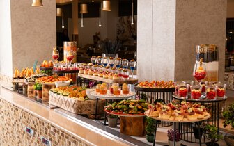 Hotel Kresten Royal Euphoria - reštaurácia - letecký zájazd CK Turancar - Kallithea, Rodos