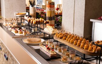 Hotel Kresten Royal Euphoria - reštaurácia - letecký zájazd CK Turancar - Kallithea, Rodos