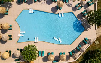 Hotel Kresten Royal Euphoria - bazén - letecký zájazd CK Turancar - Kallithea, Rodos