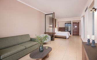 Hotel Kresten Royal Euphoria - junior suita s výhľadom na more - letecký zájazd CK Turancar - Kallithea, Rodos