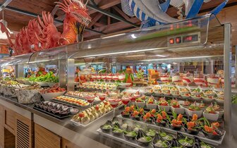 Hotel Meryan - reštaurácia - letecký zájazd CK Turancar - Turecko, Okurcalar