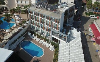 The Raga Side - bazén pri pláži - letecký zájazd CK Turancar - Turecko, Side