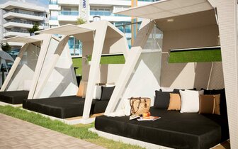 Sunprime C-lounge - súkromné pavilóny - letecký zájazd Turancar - Turecko, Alanya