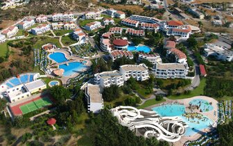 Hotel  Cyprotel Faliraki - letecký záber - letecký zájazd CK Turancar - Faliraki, Rodos