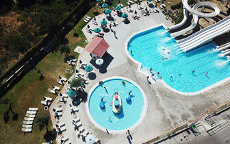 Hotel  Cyprotel Faliraki - bazén s tobogánmi - letecký zájazd CK Turancar - Faliraki, Rodos