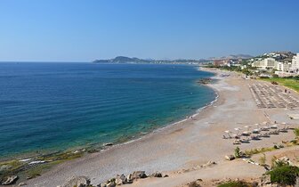 Hotel  Cyprotel Faliraki - pláž - letecký zájazd CK Turancar - Faliraki, Rodos
