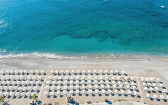 Hotel Lindos Breeze Beach hotel - pláž - letecký zájazd CK Turancar - Kiotari, Rodos Hotel Lindos Breeze Beach hotel - pláž - letecký zájazd CK Turancar - Kiotari, Rodos