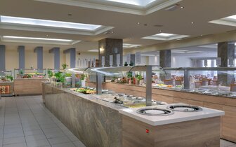 Hotel Sun Beach Resort - reštaurácia - letecký zájazd CK Turancar - Ialyssos, Rodos