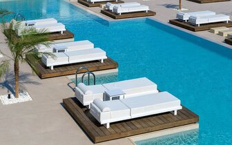 Hotel Sun Beach Resort - bazén pre dospelých - letecký zájazd CK Turancar - Ialyssos, Rodos