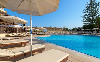 Hotel Sun Beach Resort - bazén - letecký zájazd CK Turancar - Ialyssos, Rodos