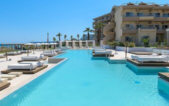 Hotel Sun Beach Resort - hotelový rezort - letecký zájazd CK Turancar - Ialyssos, Rodos