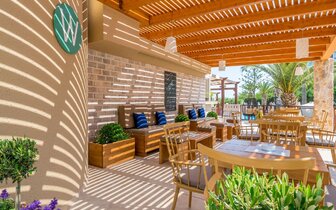 Hotel Sun Beach Resort - posedenie počas dňa - letecký zájazd CK Turancar - Ialyssos, Rodos