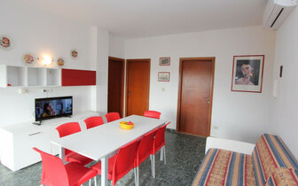 apartmány SAYONARA v Bibione - pobyty individuálnou a autobusovou dopravou CK TURANCAR typ D3