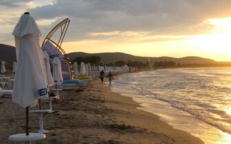 Laguna Beach - pláž - letecká a autobusový zájazd CK Turancar - Bulharsko, Sozopol