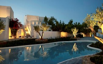 Knossos Beach Bungalows Suites - bazén - letecký zájazd CK Turancar - Kréta, Kokkini Hani