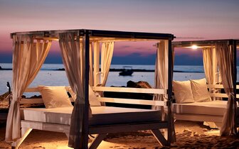 Knossos Beach Bungalows Suites - plážové pavilóny - letecký zájazd CK Turancar - Kréta, Kokkini Hani 