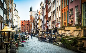 CK Turancar, autobusový poznávací zájazd, Poľsko - Mazúrske jazerá, Gdansk, Mariacka ulica CK Turancar, autobusový poznávací zájazd, Poľsko - Mazúrske jazerá, Gdansk, Mariacka ulica