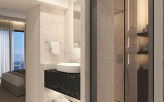 Hotel Esperides Beach Resort - dvojlôžková izba s výhľadom na more - letecký zájazd CK Turancar - Faliraki, Rodos