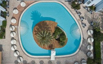 Hotel Esperides Beach Resort - bazén - letecký zájazd CK Turancar - Faliraki, Rodos