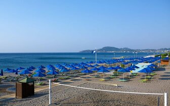 Hotel Esperides Beach Resort - pláž - letecký zájazd CK Turancar - Faliraki, Rodos