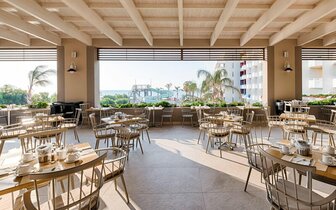 Hotel Esperides Beach Resort - reštaurácia - letecký zájazd CK Turancar - Faliraki, Rodos