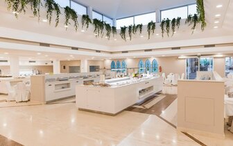 Hotel Esperides Beach Resort - reštaurácia - letecký zájazd CK Turancar - Faliraki, Rodos