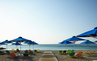 Hotel Esperides Beach Resort - pláž - letecký zájazd CK Turancar - Faliraki, Rodos