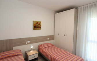 apartmány Caravelle v Bibione - pobyty organizované CK TURANCAR