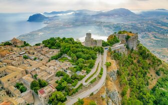 CK Turancar, Letecký poznávací zájazd, Sicília a Egadské ostrovy, Erice