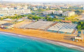 Diamond Excellence - pláž - letecký zájazd CK Turancar - Turecko, Gündogdu