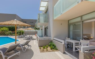 Hotel Akti Palace -  izba so zdieľaným bazénom - zájazd CK Turancar - Kardamena, Kos