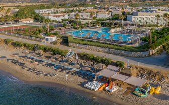Hotel Akti Palace -  letecký pohľad na hotel, bazény a pláž - zájazd CK Turancar - Kardamena, Kos