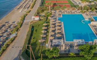 Hotel Akti Palace -  hotel, bazén a pláž - zájazd CK Turancar - Kardamena, Kos