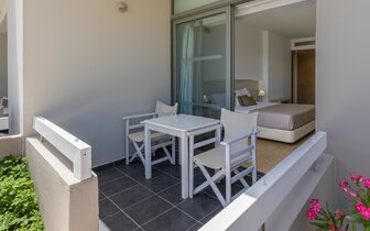 Hotel Akti Palace -  terasa - zájazd CK Turancar - Kardamena, Kos