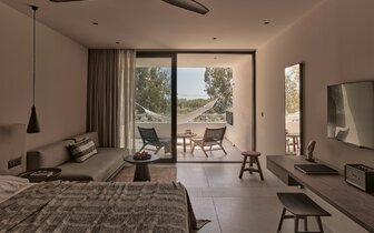 Theros All Suite Hotel - suita so záhradou na streche - letecky zájazd CK Turancar - Lambi, Kos
