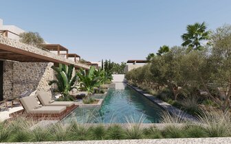 Theros All Suite Hotel - hotel a bazén - letecky zájazd CK Turancar - Lambi, Kos