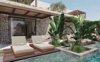 Theros All Suite Hotel - suita Swimm Up - letecky zájazd CK Turancar - Lambi, Kos