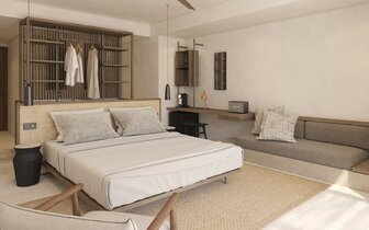 Theros All Suite Hotel - junior suita so spoločným bazénom - letecky zájazd CK Turancar - Lambi, Kos