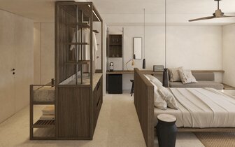 Theros All Suite Hotel - junior suita so spoločným bazénom - letecky zájazd CK Turancar - Lambi, Kos