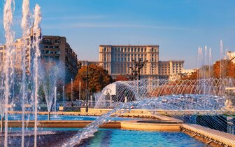 Autobusový poznávací zájazd CK Turancar, Balkánsky trojlístok -  Rumunsko, Bulharsko, Grécko s kúpaním, Bukurešť, Parlamentný palác