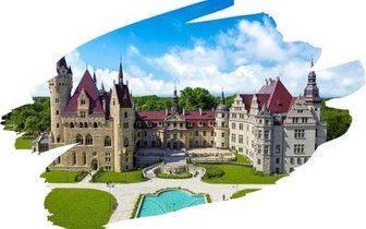 Poznávacie zájazdy CK Turancar autobusom, Poľsko, Čarovné poľské Sliezsko, zámok Moszna